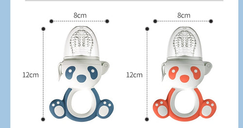 Baby Fruit Feeder Teether with Silicone Handle
